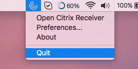 uninstall citrix receiver mac